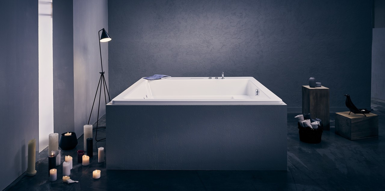 Aquatica Lacus-Wht Drop-In Acrylic Bathtub